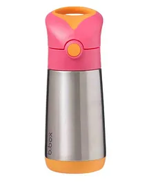B.Box Stainless Steel Insulated Double Wall Sipper Water Bottle - 350 ml (Color May Vary)