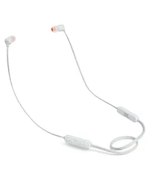 JBL T110BT Pure Bass In-Ear Wireless Headphone - White
