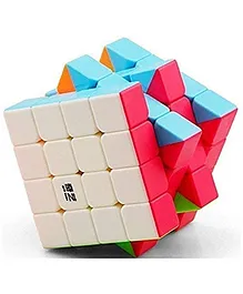  Adichai 4x4x4 Stickerless Rubix Cube - Multicolor