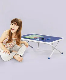 Pine Kids Genius Height Adjustable Study Table - Blue