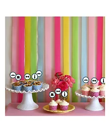 Untumble Little Man Cake Topper Blue - Pack of 24