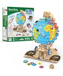 Smartivity Labs Globe Educational DIY Construction Toy Kit - Multicolor