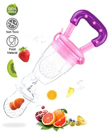Silicone Fruit and Food Feeder - Pink 