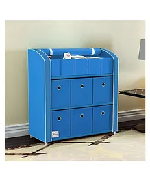 Fabura Storage Organiser with 11 Bins - Blue