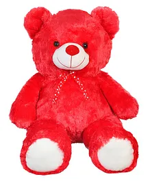 Ultra Teddy Bear Soft Toy Red - Height 91 cm