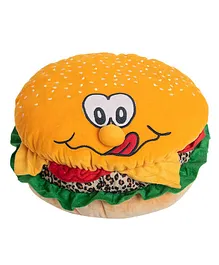 Ultra Hamburger Shaped Cushion - Brown 