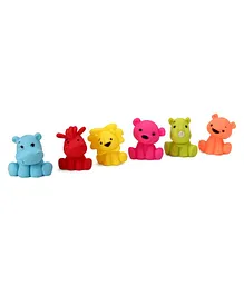 Ratnas Squeezy Bath Toys  Pack of 6 ( Colour & Design May Vary)