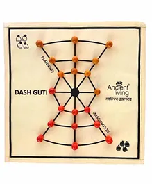 Ancient Living Dash Gutti Board Game - Multicolor