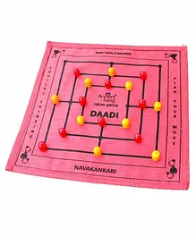 Ancient Living Daadi Board Game - Multicolor