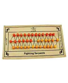 Ancient Living Fighting Serpents Board Game - Multicolor