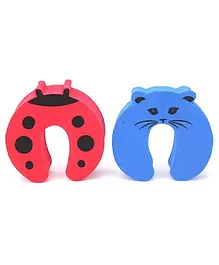 Cutez Door Guards Medium Red and Blue - Pack of 2