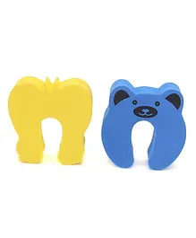 Cutez Door Guards Small Yellow and Blue - Pack Of 2