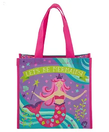 Stephen Joseph Recycled Gift Bag Mermaid Print - Pink