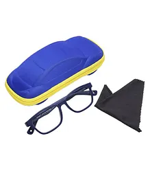Vink Rectangle Wayfarer Blue Ray Protection Glasses For Age Group 5 to 10 Years - Blue