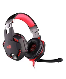 Cosmic Byte On the Ear G2000 Wired Gaming Headset - Black & Red