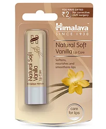 Himalaya Natural Soft Vanilla Lip Care - 4.5 gm