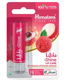 Himalaya Litchi Shine Lip Care - 4.5 gm