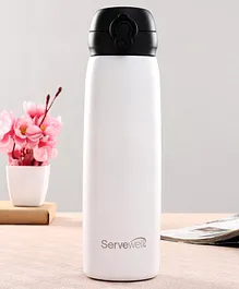 Servewell Stainless Steel Wall Bottle White - 525 ml
