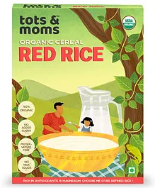 Tots & Moms Red Rice Cereal - 200 gm
