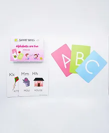 Summer Stories ABC Flash Cards - 26 Cards