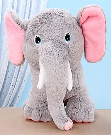 Mirada Elephant Soft Toy Grey - Height 32 cm