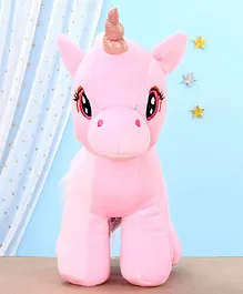 Mirada Unicorn Soft Toy Pink - Height 23 cm