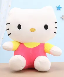 Dimpy Stuff Hello Kitty Soft Toy Pink - Height 17 cm Color May Vary