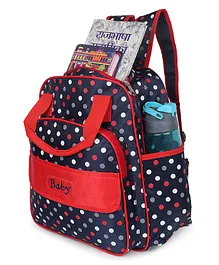 Stylbase  Floret Backpack Diaper Bag - Red