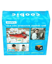 Coobic Interactive Learning Cube With Learning Tablet & Charger Extended Pack  - Blue