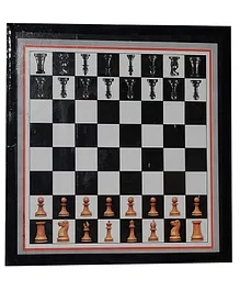 Vibgyor Vibes 2 in 1 Ludo & Chess Game - Multicolor