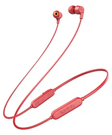 Infinity(JBL) Tranz 300 Wireless in-Ear Dual EQ Deep Bass IPX5 Sweatproof Headphones with Mic - Red