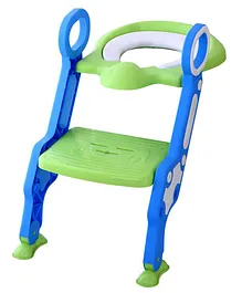 Eazy Kids Foldable Step Stool Potty Trainer Seat - Green