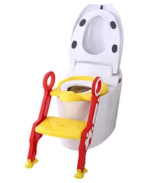 Eazy Kids Foldable Step Stool Potty Trainer Seat - Yellow