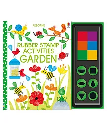 Usborne Garden Rubber Stamp Activity Book - English
