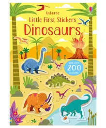  Usborne Dinosaurs Theme Little First Sticker Book - English