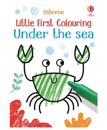 Usborne Under The Sea Little First Coloring Book - English