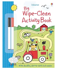 Harper Collins Wipe & Clean Big Activity Book - English