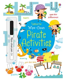 Harper Collins Wipe & Clean Pirates Activity Book - English