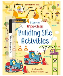Harper Collins Wipe & Clean Building Site Activity Book - English