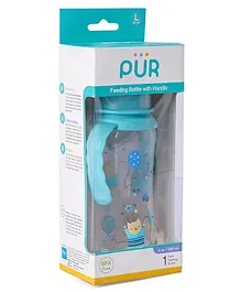 Pur Feeding Bottle with Twin Handle BLUE - 250 ml