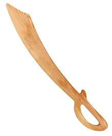 Cria Wooden Toys Lil Warrior Wooden Sword Toy - Brown