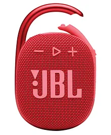 JBL Clip 4 Ultra-Portable Bluetooth Speaker - Red