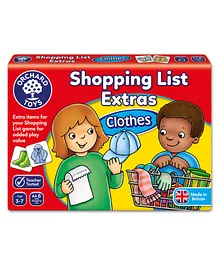 Kub & Bear Orchard Toys Clothes Shopping List Extras -Multicolour