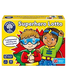 Kub & Bear Orchard Toys Superhero Lotto Board Game - Multicolour