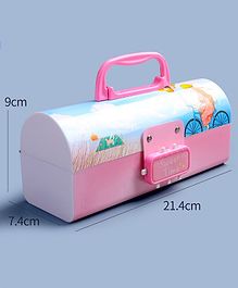 StarAndDaisy School Kids Pencil Box with Lock (Color May Vary)