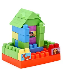 Tower's My Dream Villa Building Blocks Set Multicolour - 20 Pieces