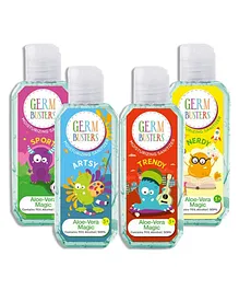 Party Anthem Germ Busters Aloe Vera Hand Sanitizer Pack of 4 - 50 ml each