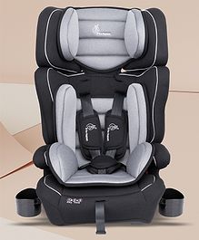 R for Rabbit Jumping Jack Grand Baby Car Seat - Black Grey