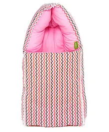 Baybee 3 in 1 Baby Sleeping Bag Cum Carry Bed - Pink