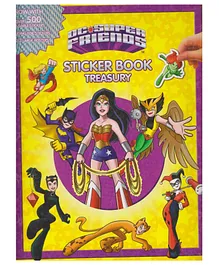 Sticker Book Treasury: DC Super Friends by Craig Shrives - English